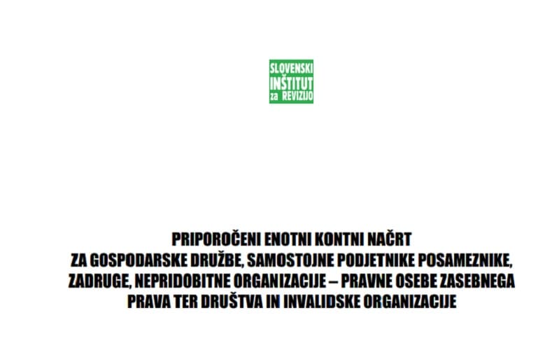 nov kontni načrt